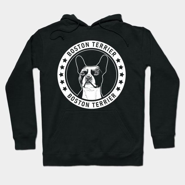 Boston Terrier Fan Gift Hoodie by millersye